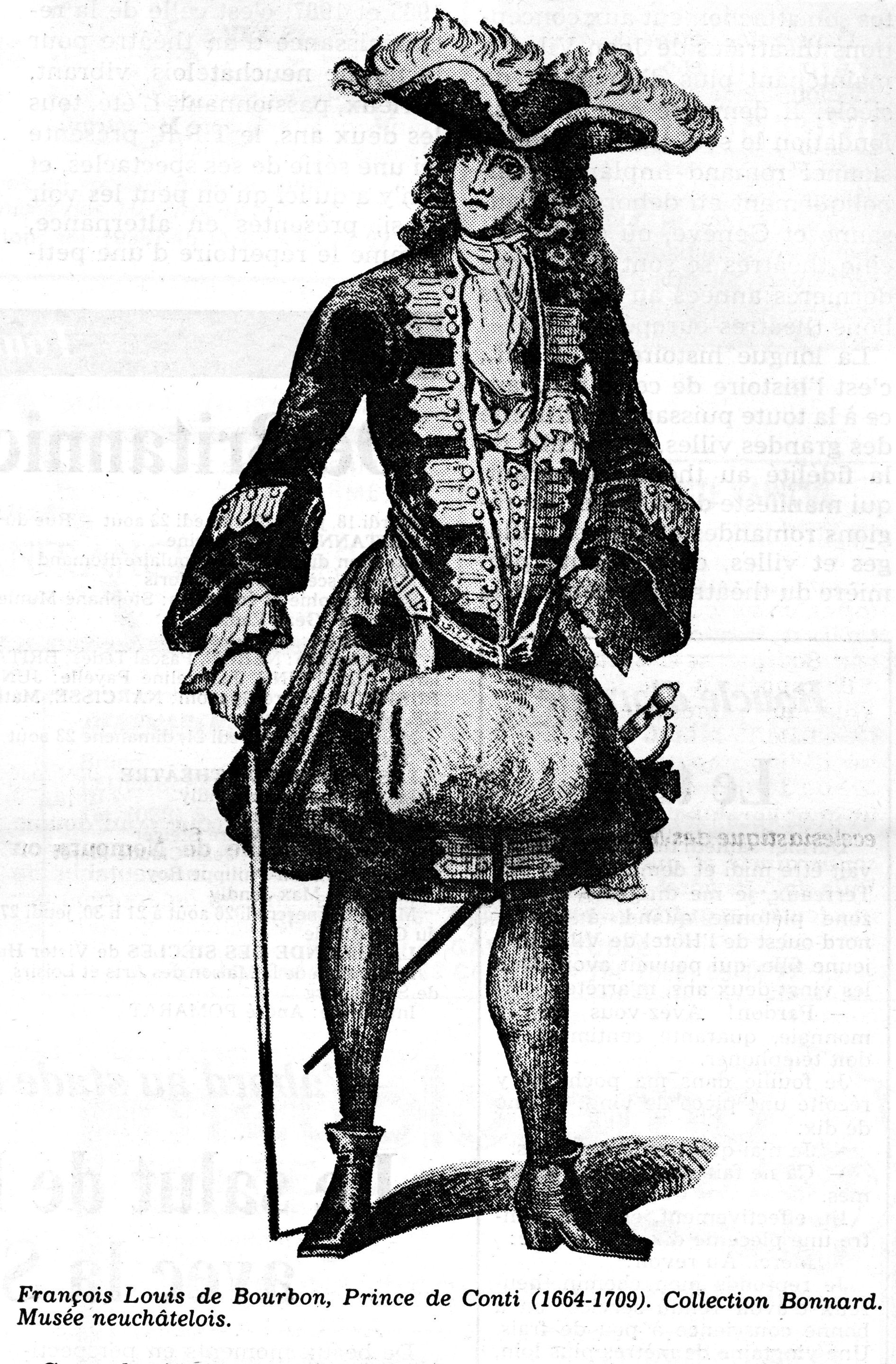Prince de Conti, 1664-1709
